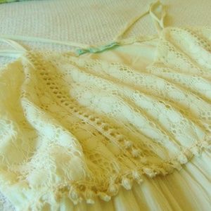 Boho-Chic Cream Mini Dress